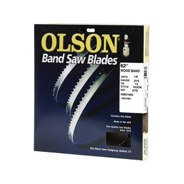 Eat-In WB51662DB Wood Band Saw Blade 6 TPI - 0.125 x 62 in. EA3302529 - main